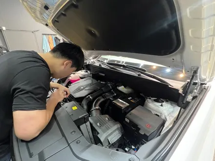 시흥 신차패키지 신형 싼타페 MX5 흰차에 딱인 썬팅지!! / 시흥시 미산동
