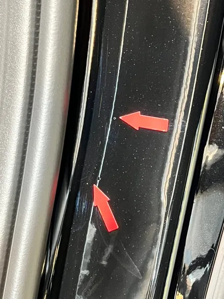신차에서 발견된 도장불량ㅠ 신차검수 안했으면 어쩔뻔! / 시흥시 미산동