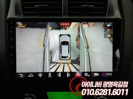 광명 스포티지 안드로이드 올인원 설치 후 어라운드뷰 장착까지 완벽한 튜닝 (부천 안양 화성 인천 부평)