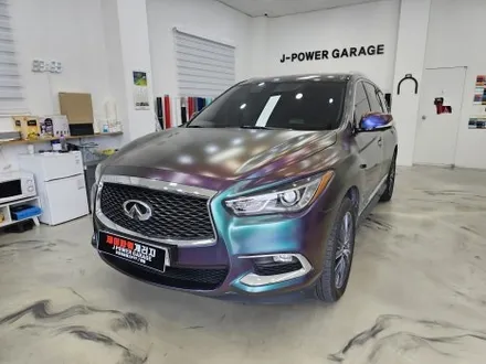 인피니티 QX60 자동차 랩핑 시공 후 접속 사고로 랩핑 제거 후 보험처리로 재시공했어요 / 인천 논현동