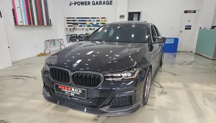 인천 크롬 죽이기 BMW G 바디 고광택 필름 윈도 몰딩 시공 / 인천 논현동