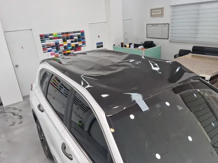 ♥인천 구월동 싼타페 TM 루프스킨 잘하는 곳 ♥ 남동구 자동차 랩핑 전문점  →  제이파워 개러지 / 인천 논현동