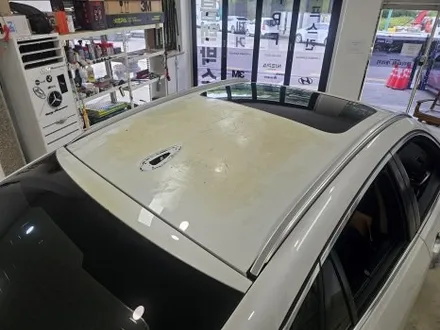 안산랩핑  BMW X6 갈라진 루프스킨 제거 후 고광택 필름 시공 후 실리콘 마감까지 / 인천 논현동