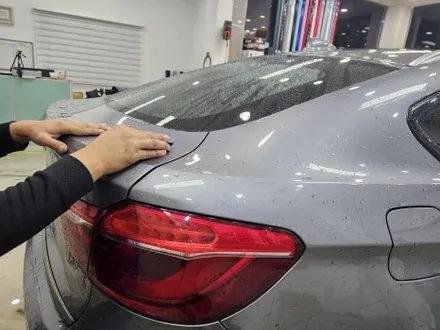 BMW X6 사틴 블랙 전체 랩핑 크롬 죽이기 1인 대표 혼자서 깔끔한 시공후기 / 인천 논현동