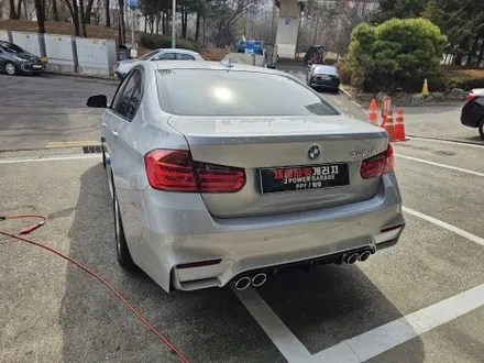 BMW 3시리즈 중고차.! 사틴 블랙 전체랩핑 M 범 펴 개조 경북 구미에서 오셨어요.! / 인천 논현동
