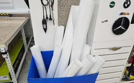 고광택 랩핑 다이아몬드 화이트 전체 시공 (무료 대차 / 탁송)  지원 / 인천 논현동