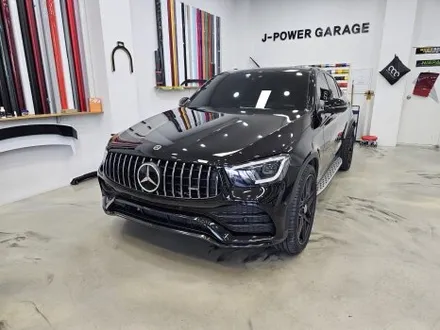 벤츠 GLC 쿠페 PET 고광택 AMG 무광 그레이 전체랩핑 기간 동안 대차 지원까지