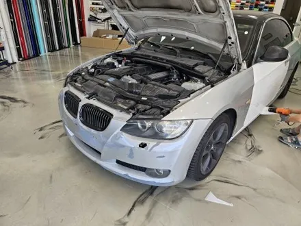 (화성랩핑) BMW 컨버터블 3시리즈 랩핑제거 / 인천 논현동