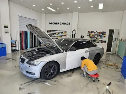 (화성랩핑) BMW 컨버터블 3시리즈 랩핑제거 / 인천 논현동