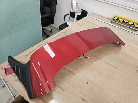 부천랩핑 광도가 없는 투톤 루프스킨 제거 후 고광택 필름으로 재시공해 드렸습니다. / 인천 논현동