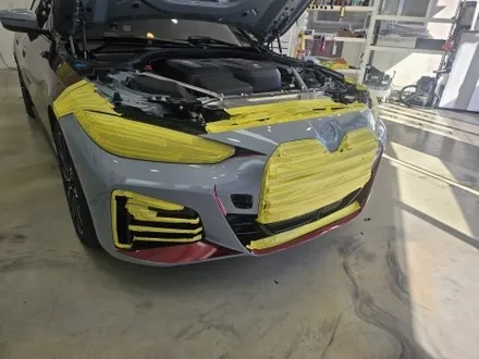 BMW 420I 그란 쿠페 전체랩핑 고광택 드레곤 뱀파이어 레드 / 인천 논현동
