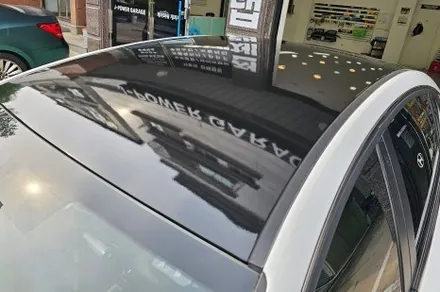 송도랩핑 BMW 5GT PET 고광택 루프스킨 시공 / 인천 논현동