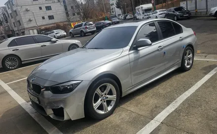 BMW 3시리즈 중고차.! 사틴 블랙 전체랩핑 M 범 펴 개조 경북 구미에서 오셨어요.! / 인천 논현동