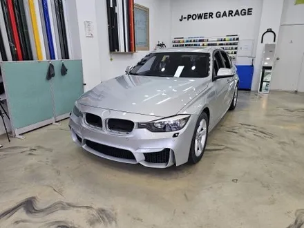BMW 3시리즈 중고차.! 사틴 블랙 전체랩핑 M 범 펴 개조 경북 구미에서 오셨어요.! / 인천 논현동