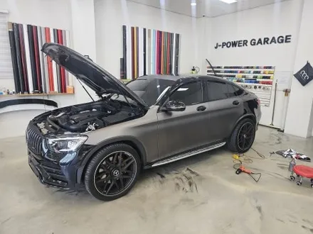 벤츠 GLC 쿠페 PET 고광택 AMG 무광 그레이 전체랩핑 기간 동안 대차 지원까지