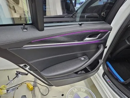 인천 송도 BMW 5시리즈 고광택 리얼 카본 실내랩핑 크롬 죽이기 / 인천 논현동
