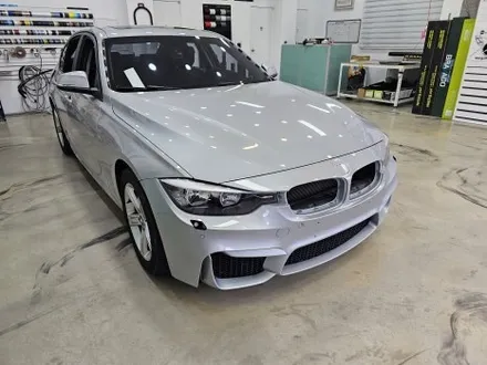 BMW 3시리즈 중고차.! 사틴 블랙 전체랩핑 M 범 펴 개조 경북 구미에서 오셨어요.! / 인천 논현동