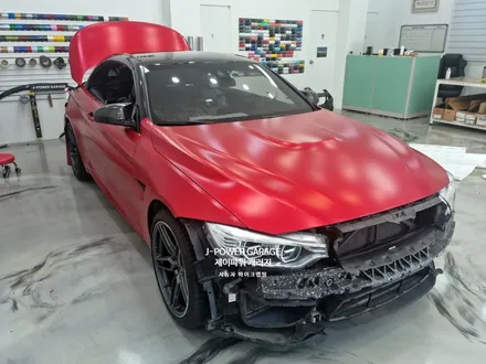 ☆영종도  랩핑 ★ 인천 텍랩 BMW M4 랩핑 / 인천 논현동