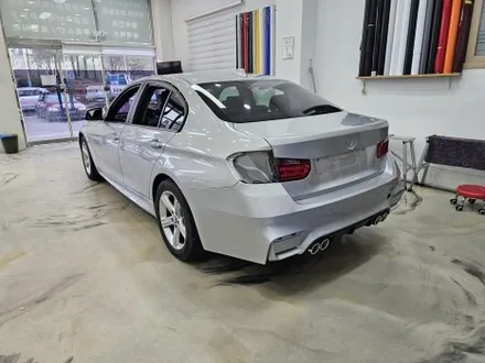 BMW 3시리즈 중고차.! 사틴 블랙 전체랩핑 M 범 펴 개조 경북 구미에서 오셨어요.! / 인천 논현동