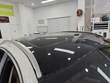 안산랩핑  BMW X6 갈라진 루프스킨 제거 후 고광택 필름 시공 후 실리콘 마감까지 / 인천 논현동