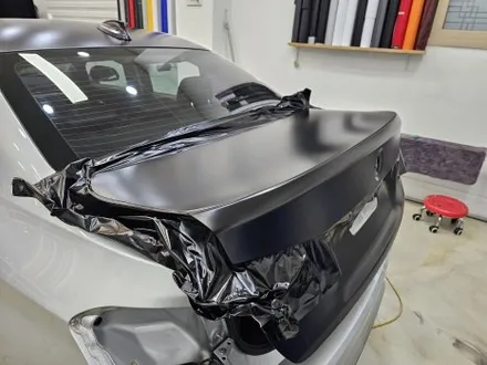 BMW 3시리즈 중고차.! 사틴 블랙 전체랩핑 M 범 펴 개조 경북 구미에서 오셨어요.! / 인천 논현동