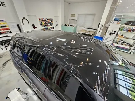 인피니티 QX60 자동차 랩핑 시공 후 접속 사고로 랩핑 제거 후 보험처리로 재시공했어요 / 인천 논현동