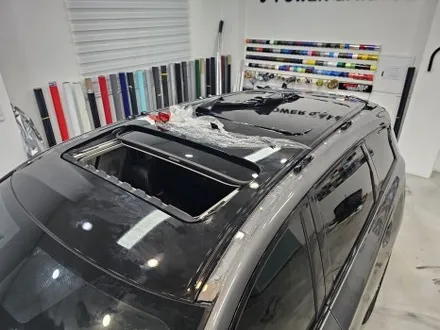 인피니티 QX60 자동차 랩핑 시공 후 접속 사고로 랩핑 제거 후 보험처리로 재시공했어요 / 인천 논현동