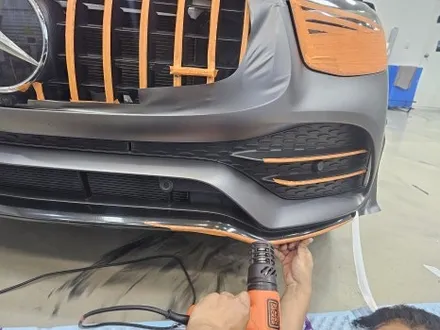 벤츠 GLC 쿠페 PET 고광택 AMG 무광 그레이 전체랩핑 기간 동안 대차 지원까지