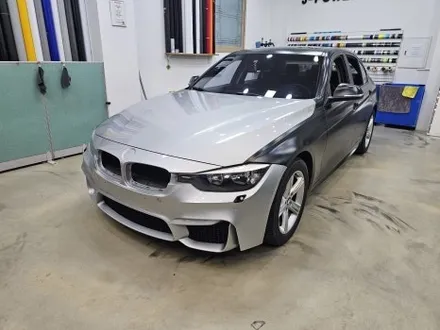 BMW 3시리즈 중고차.! 사틴 블랙 전체랩핑 M 범 펴 개조 경북 구미에서 오셨어요.! / 인천 논현동