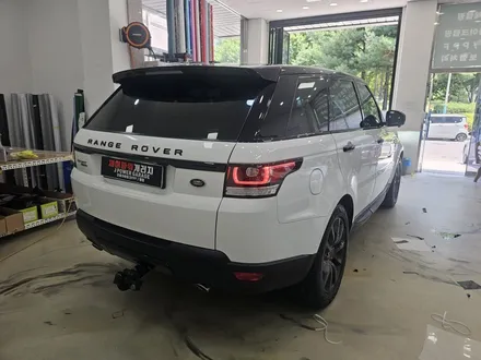 인천 송도 레인지로버 스포츠 필름 제거 후 크롬죽이기 투톤랩핑 재시공 / 인천 논현동
