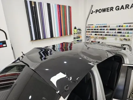 BMW 7시리즈 자동차 오래된 랩핑 제거 후 고광택 피아노 화이트 전체 재시공 / 인천 논현동