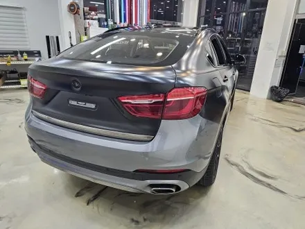 BMW X6 사틴 블랙 전체 랩핑 크롬 죽이기 1인 대표 혼자서 깔끔한 시공후기 / 인천 논현동