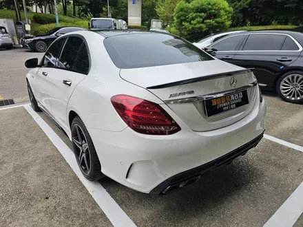 인천랩핑 벤츠 C 클레스 AMG 무광 다크 그레이 전체시공 / 인천 논현동