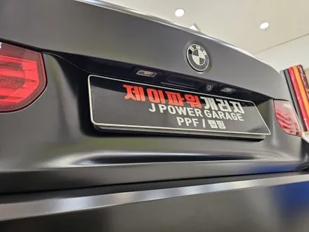 BMW 3시리즈 중고차.! 사틴 블랙 전체랩핑 M 범 펴 개조 경북 구미에서 오셨어요.! / 인천 논현동