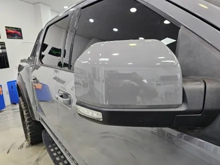 포드 랩터 F150 뿌리는 랩핑 제거 후 고광택 나르도 그레이 전체랩핑 시공 / 인천 논현동