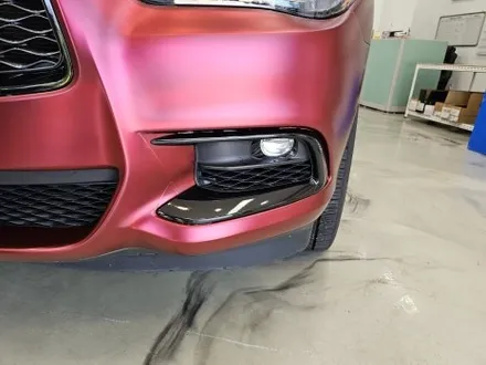 인피니티 QX60 자동차 랩핑 시공 후 접속 사고로 랩핑 제거 후 보험처리로 재시공했어요 / 인천 논현동