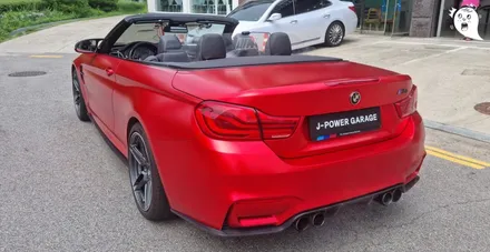 ☆영종도  랩핑 ★ 인천 텍랩 BMW M4 랩핑 / 인천 논현동