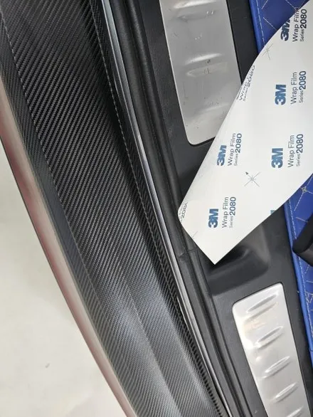 인피니티 QX60 자동차 랩핑 시공 후 접속 사고로 랩핑 제거 후 보험처리로 재시공했어요 / 인천 논현동