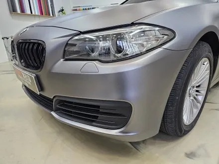 안산 BMW 랩핑 5시리즈 F10 AMG 그레이 무광 전체랩핑 시공금액.! / 인천 논현동