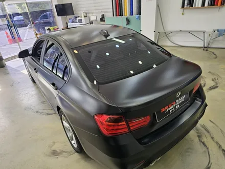 BMW 3시리즈 중고차.! 사틴 블랙 전체랩핑 M 범 펴 개조 경북 구미에서 오셨어요.! / 인천 논현동