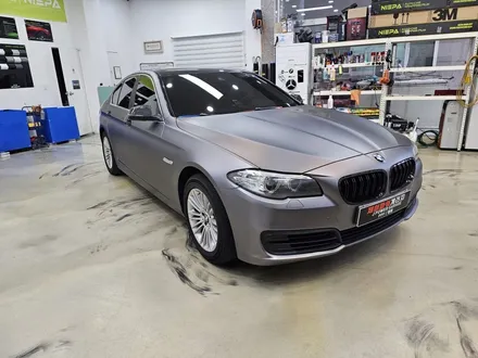 안산 BMW 랩핑 5시리즈 F10 AMG 그레이 무광 전체랩핑 시공금액.! / 인천 논현동