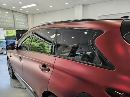 인피니티 QX60 자동차 랩핑 시공 후 접속 사고로 랩핑 제거 후 보험처리로 재시공했어요 / 인천 논현동