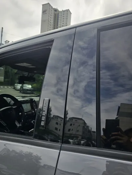 포드 랩터 F150 뿌리는 랩핑 제거 후 고광택 나르도 그레이 전체랩핑 시공 / 인천 논현동