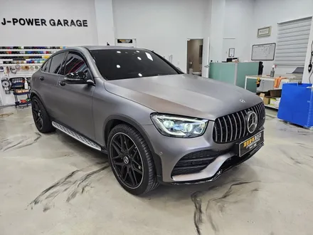 벤츠 GLC 쿠페 PET 고광택 AMG 무광 그레이 전체랩핑 기간 동안 대차 지원까지