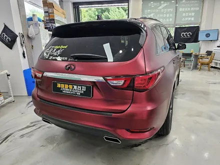 인피니티 QX60 자동차 랩핑 시공 후 접속 사고로 랩핑 제거 후 보험처리로 재시공했어요 / 인천 논현동