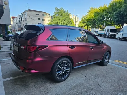 인피니티 QX60 자동차 랩핑 시공 후 접속 사고로 랩핑 제거 후 보험처리로 재시공했어요 / 인천 논현동