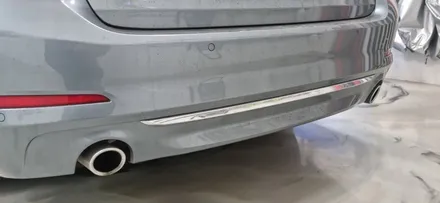 BMW 5시리즈 MC필름 고광택 PET 전체랩핑 크롬 죽이기  → 송도랩핑 영종도랩핑 논현동랩핑 / 인천 논현동