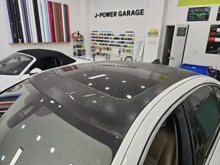 BMW 5시리즈 찢어지고 터진 루프스킨 제거 후 재시공 / 인천 논현동