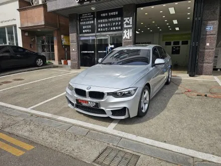 BMW 3시리즈 중고차.! 사틴 블랙 전체랩핑 M 범 펴 개조 경북 구미에서 오셨어요.! / 인천 논현동