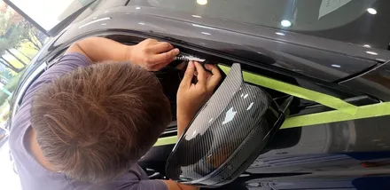 배곧 랩핑 크롬 죽이기  BMW 윈도 크롬 딜리트 잘하는 곳 / 인천 논현동